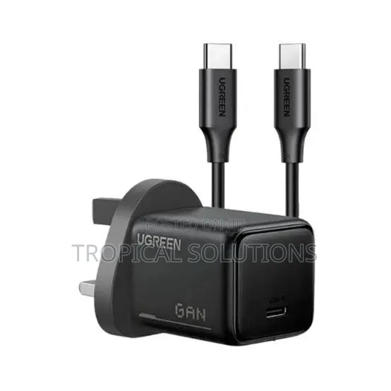 Ugreen 25W USB-C GaN Fast Charger Set UK X517 25W Charger