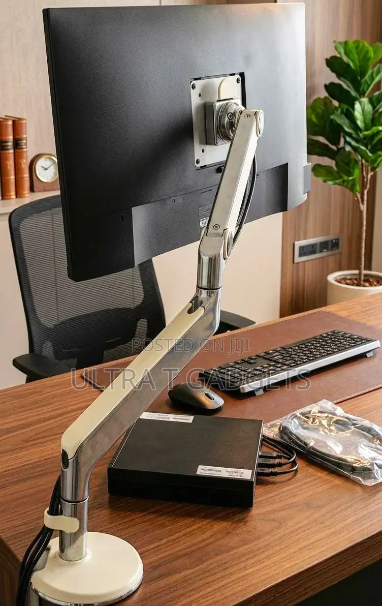 Dell 24” Edge-to-Edge FHD Monitor With Ergonomic Arm – KSh 11,999