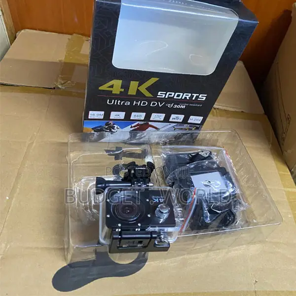 16MP HD Photos Ultra HD Waterproof Action Cam 2.0-Inch LCD Screen