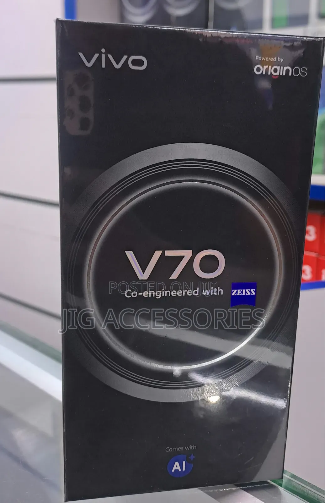 New Vivo V70 256 GB Black