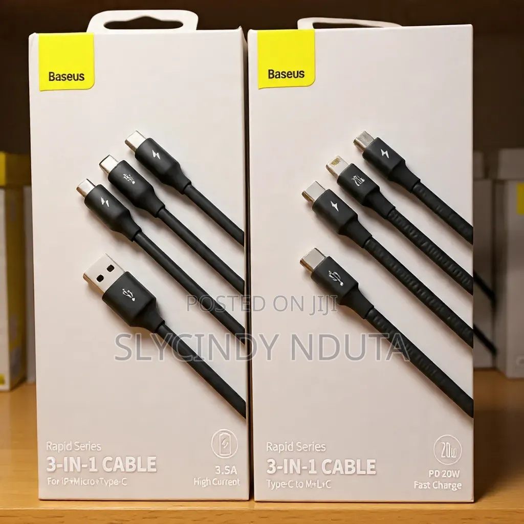 Baseus 3-in-1 Cable