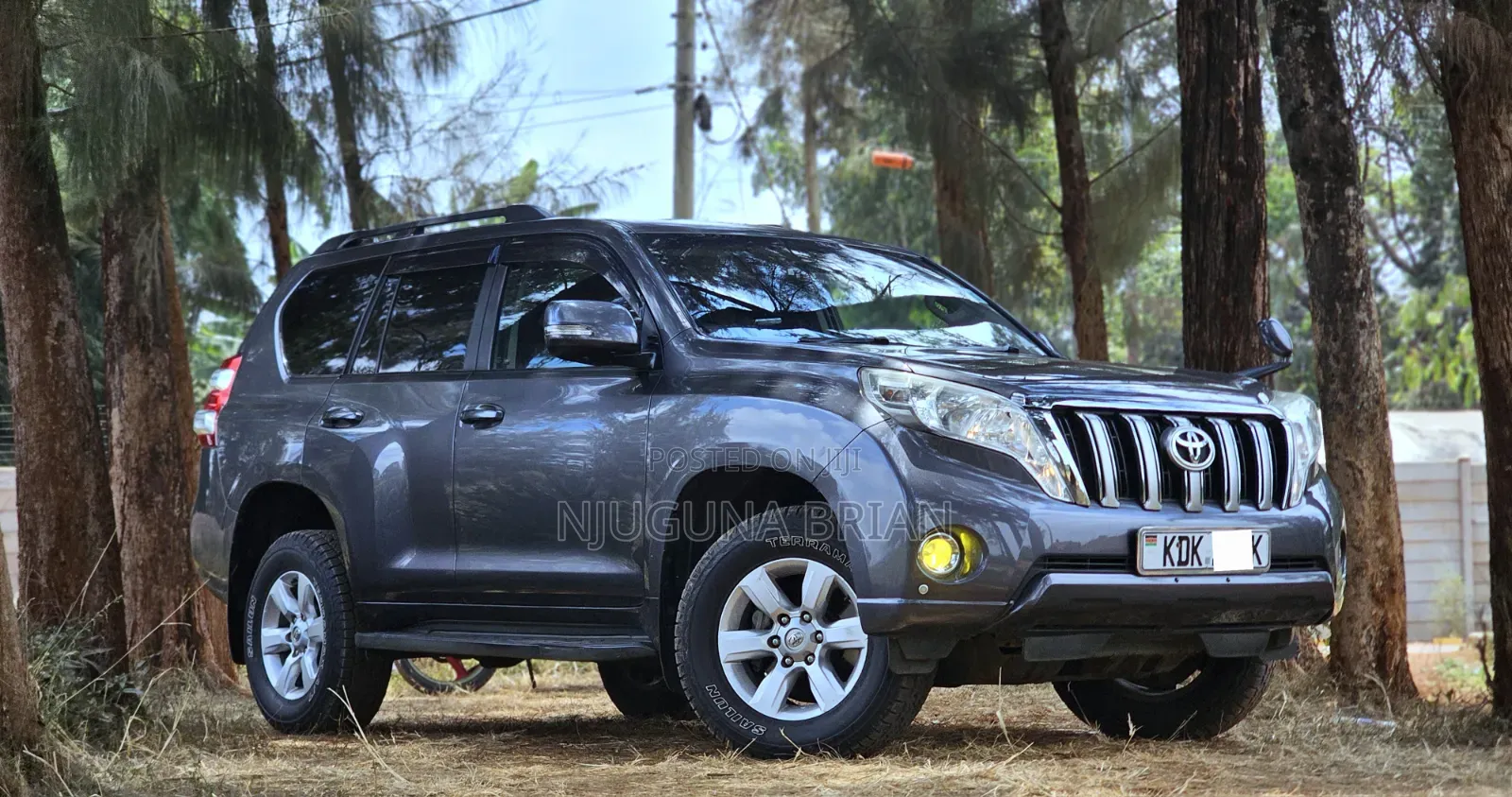 Toyota Land Cruiser Prado 2.8 D-4D 2015 Gray