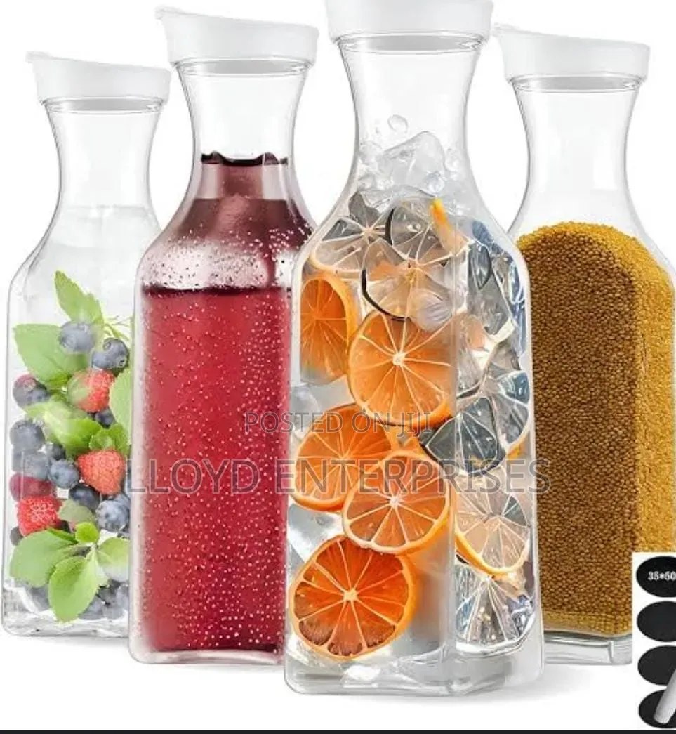 *Multi-Purpose Carafe Clear Pitcher Bottle