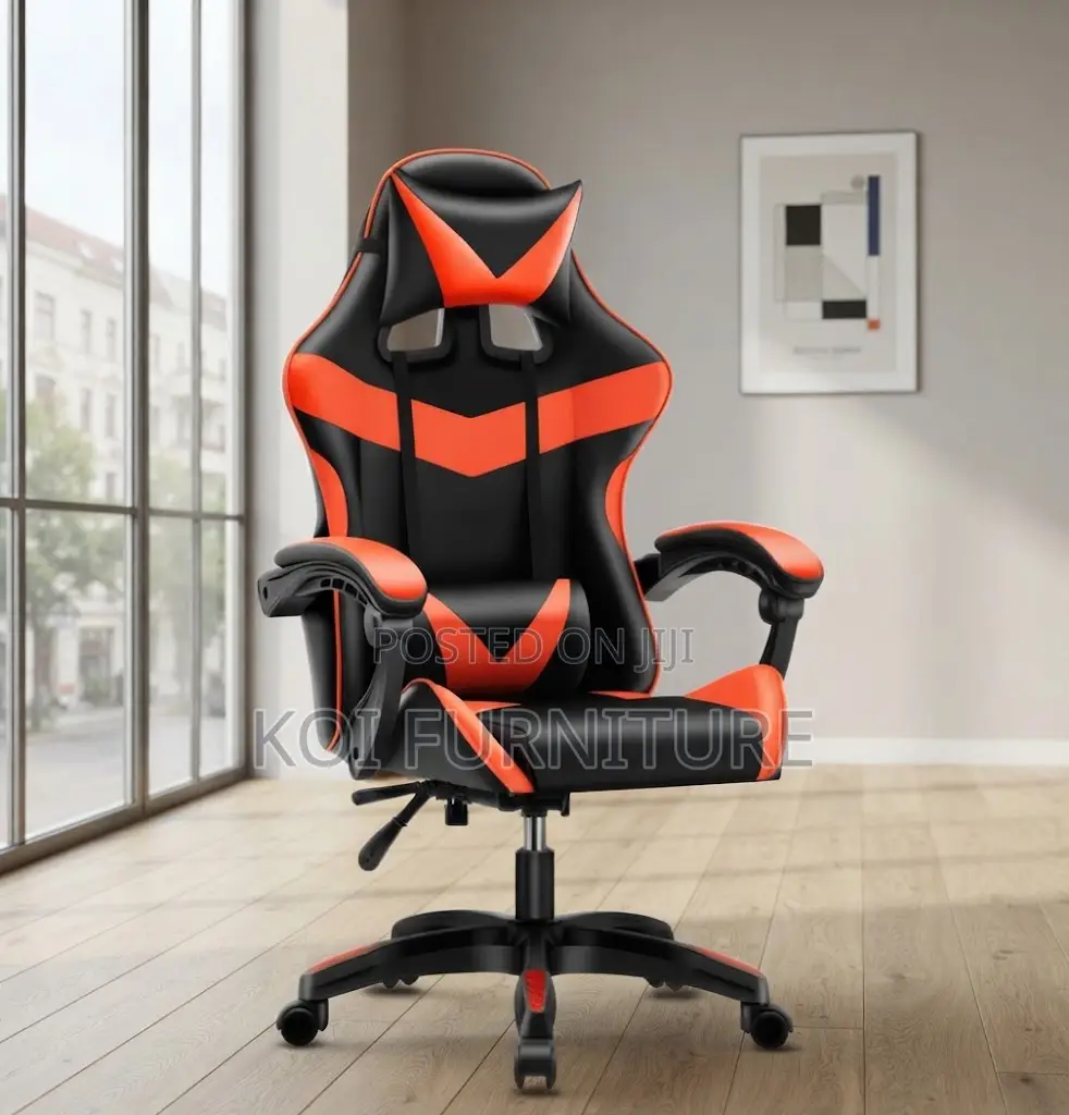 Office Chairs; High Backrest Leather Studios Ergonomic Gamers Seat