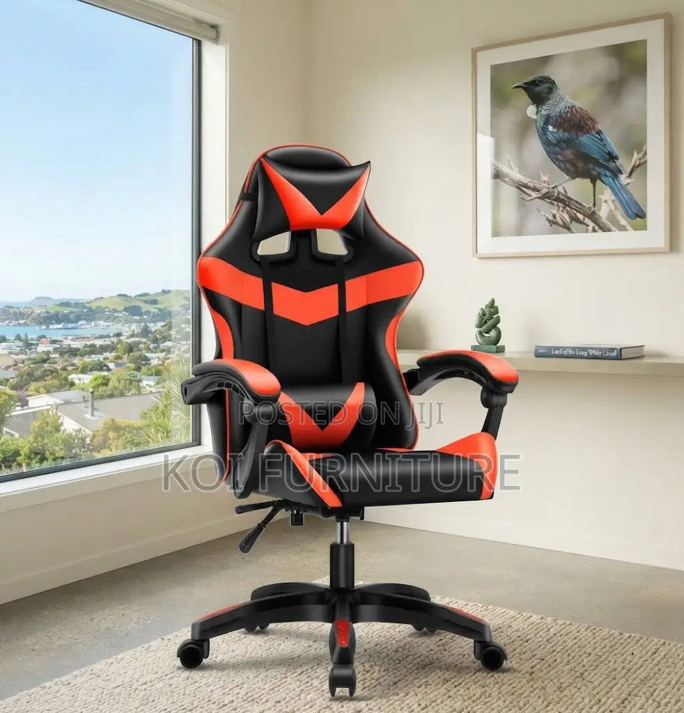 Office Chairs; High Backrest Leather Studios Ergonomic Gamers Seat