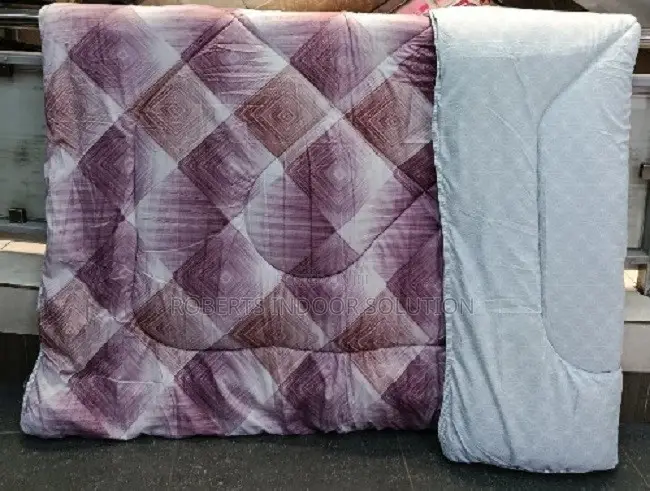 Dual-Color Bound Edge Duvet Set