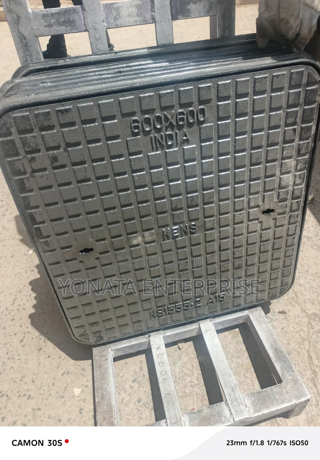 Cast Iron Manhole Cover 600*600