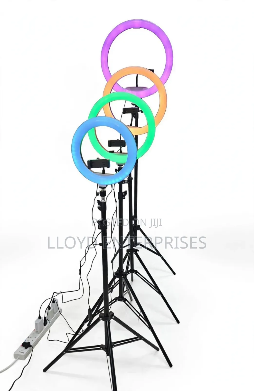*3 Coloured Lighting Options* *Ring Light