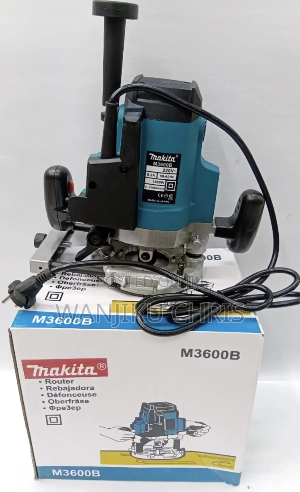 New Makita Wood Router 1800watts