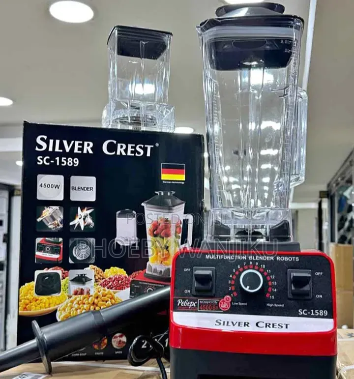 Silver Crest Blender