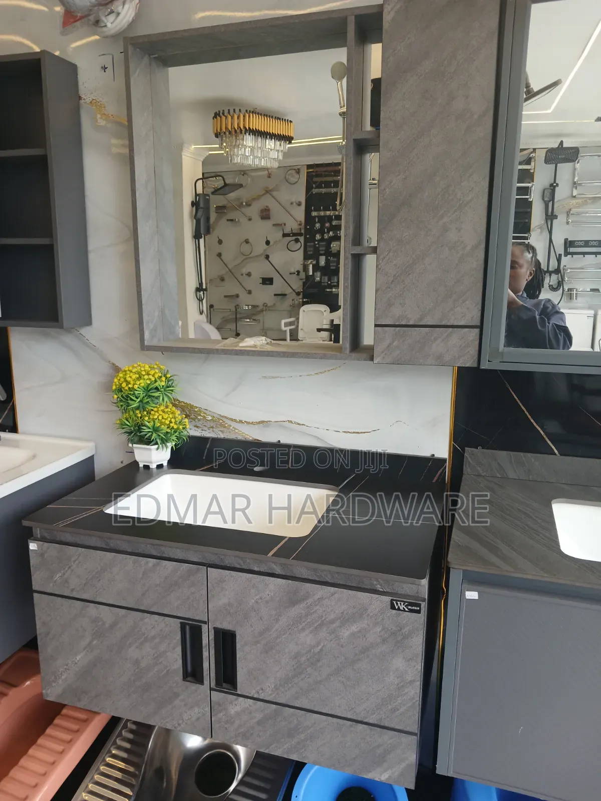 80cm Vanity With Granite Plate