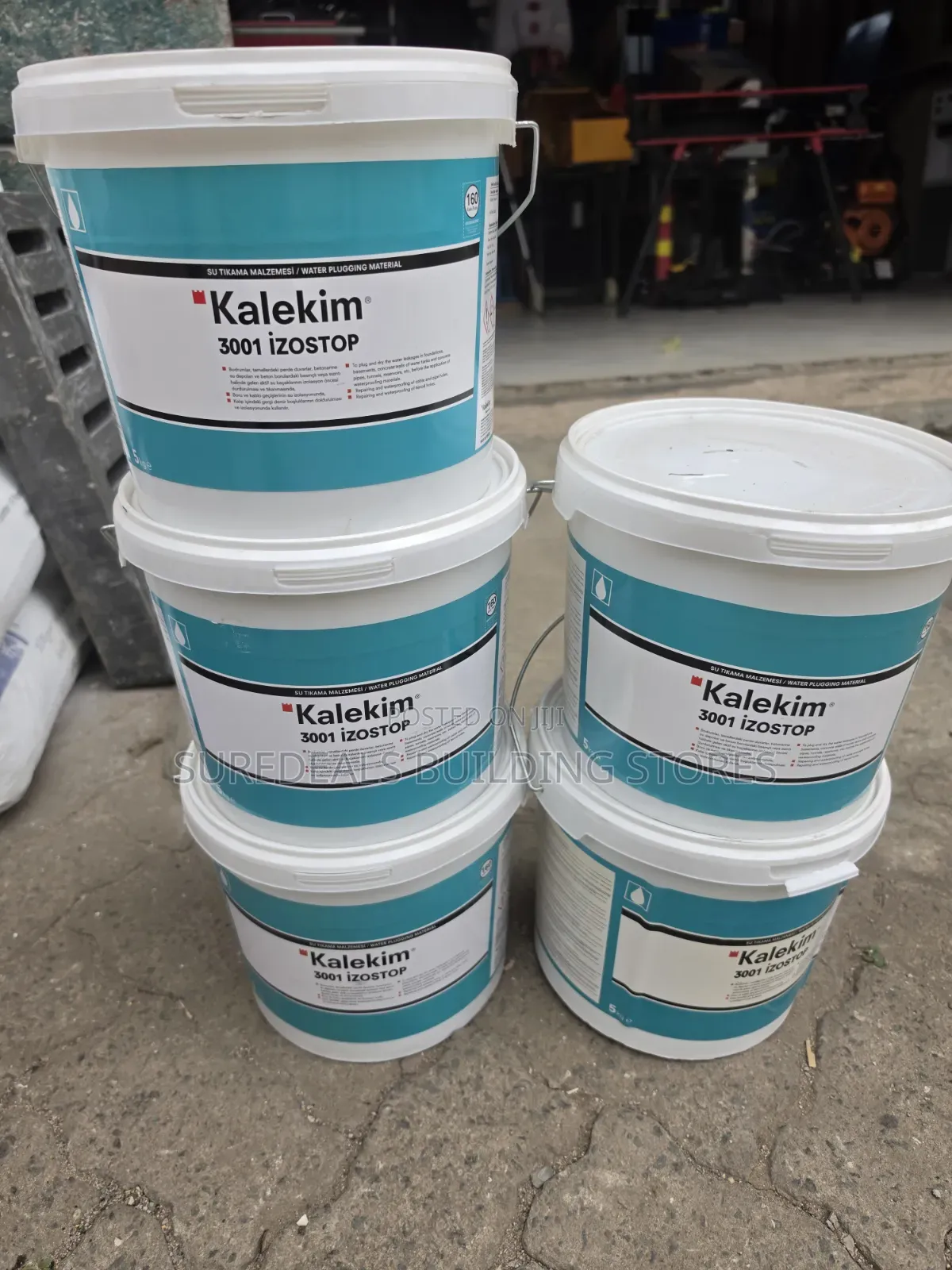 Kalekim 3001 İzostop , Stop Active Water Leaks and Water Seepage.