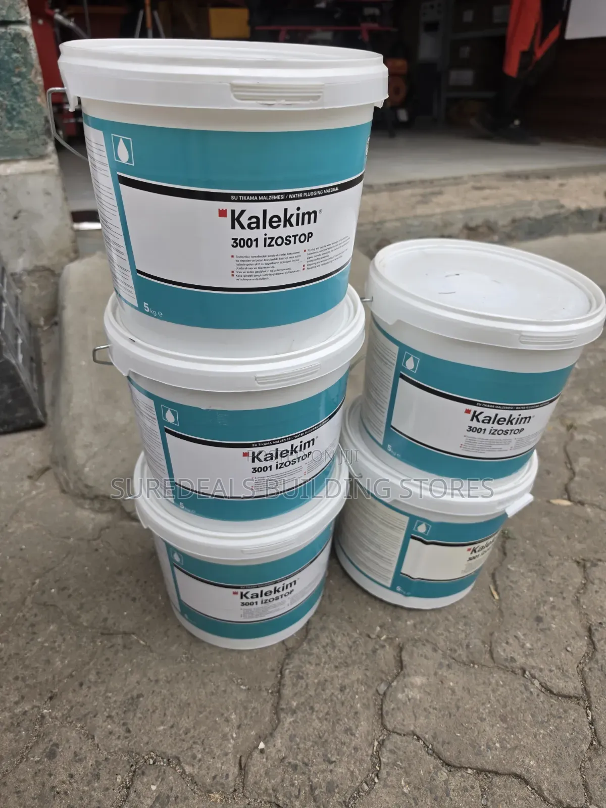 Kalekim 3001 İzostop , Stop Active Water Leaks and Water Seepage.