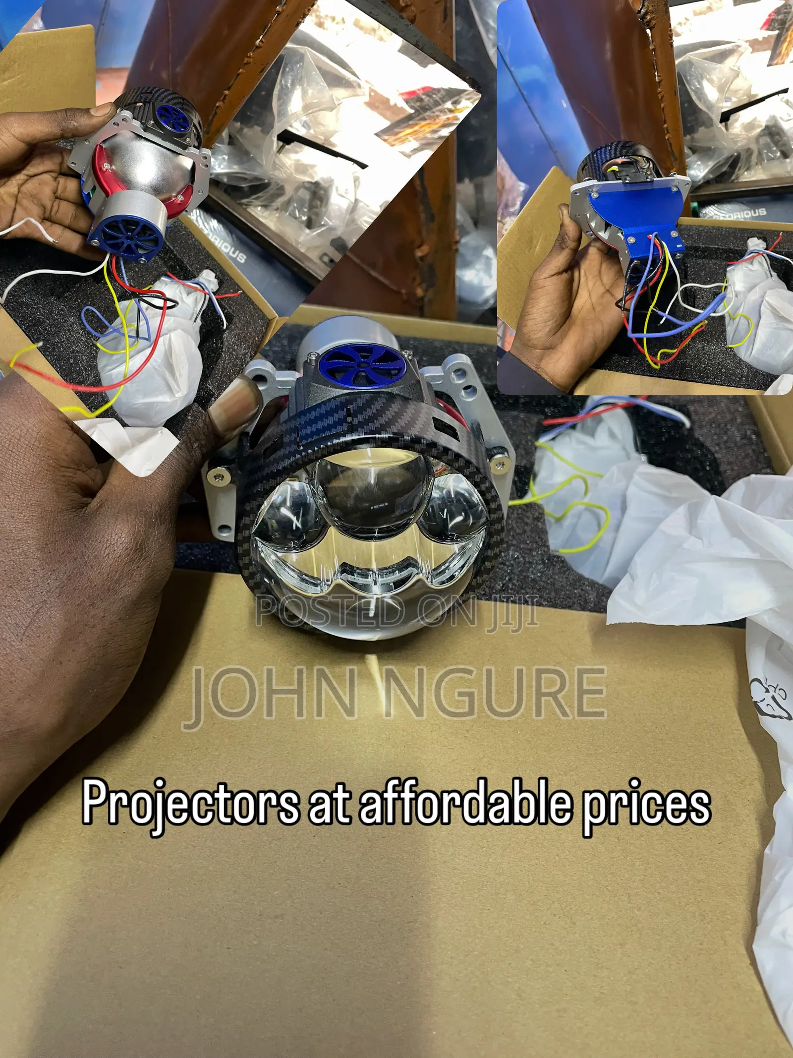 3laser Bi LED Headlight Projecter