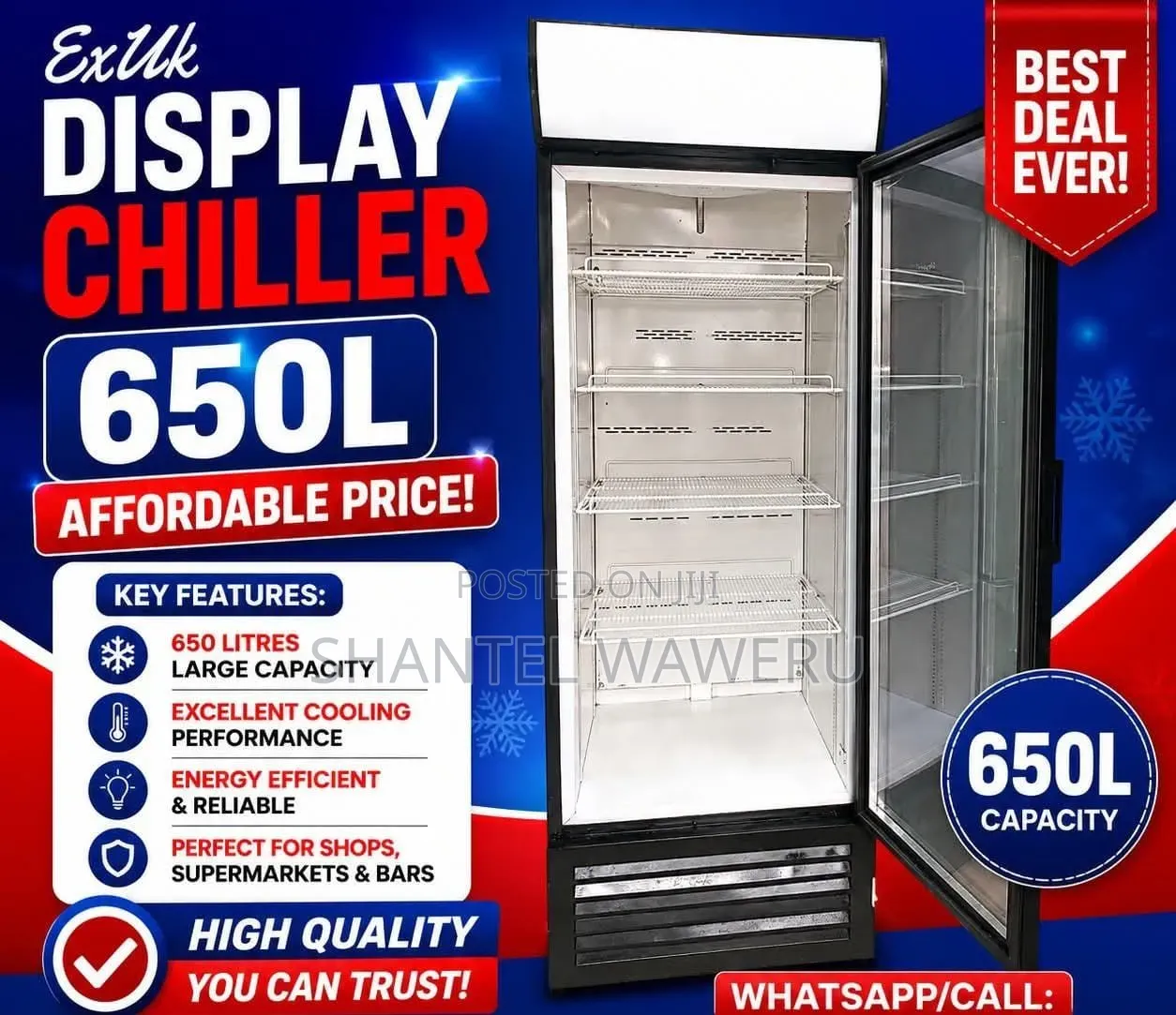 Energy Efficient Display Refrigerator