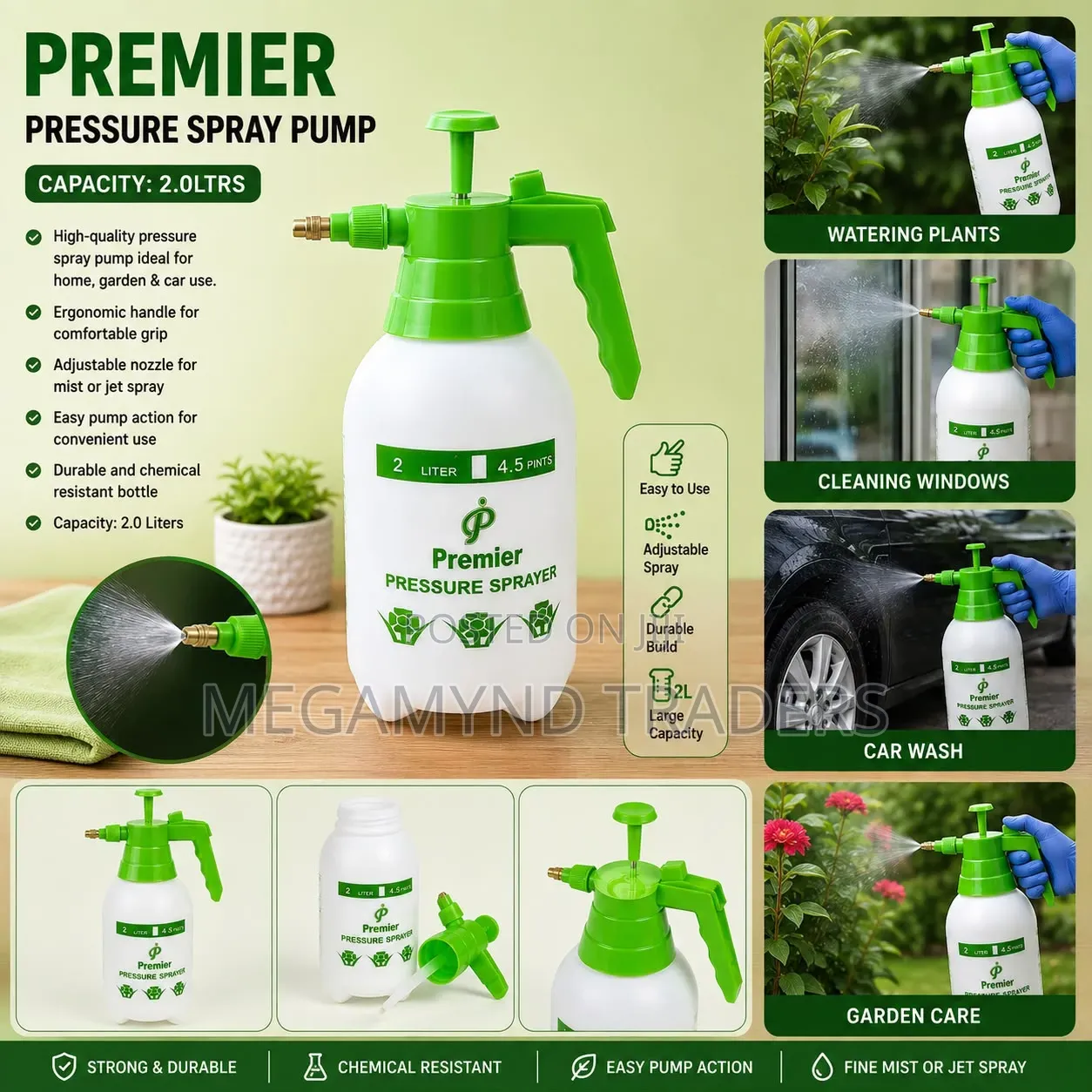Premier Pressure Spray Pump / Pressure Spray Pump 2ltr