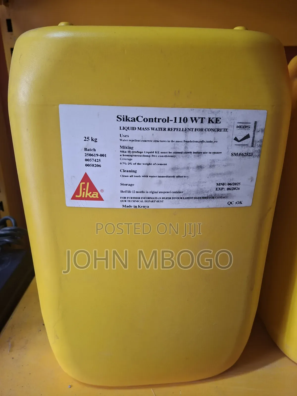 Sika Control 110 - Hydrofuge