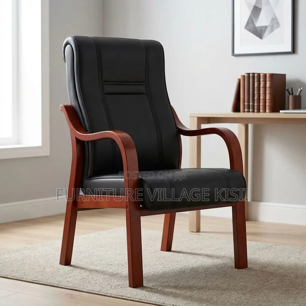 Executive Leather Visitor Seat