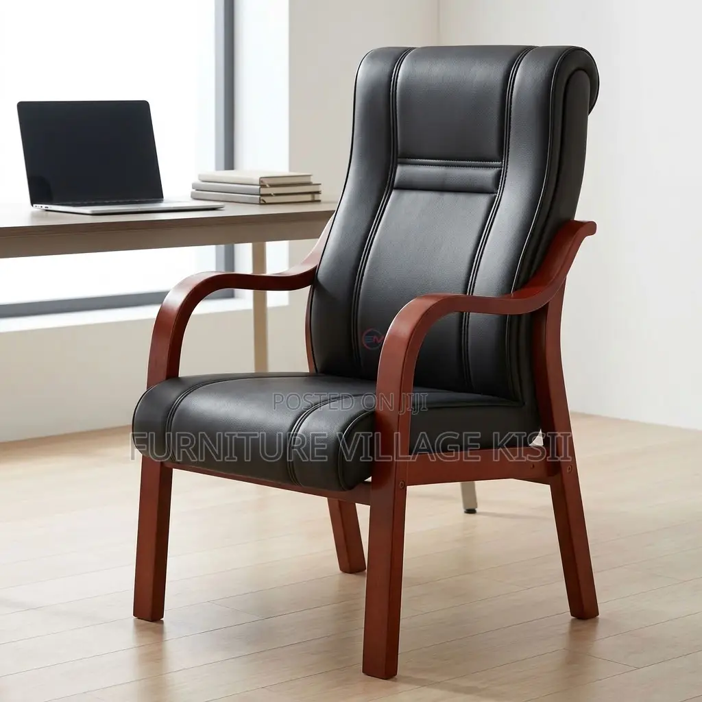 Executive Leather Visitor Seat