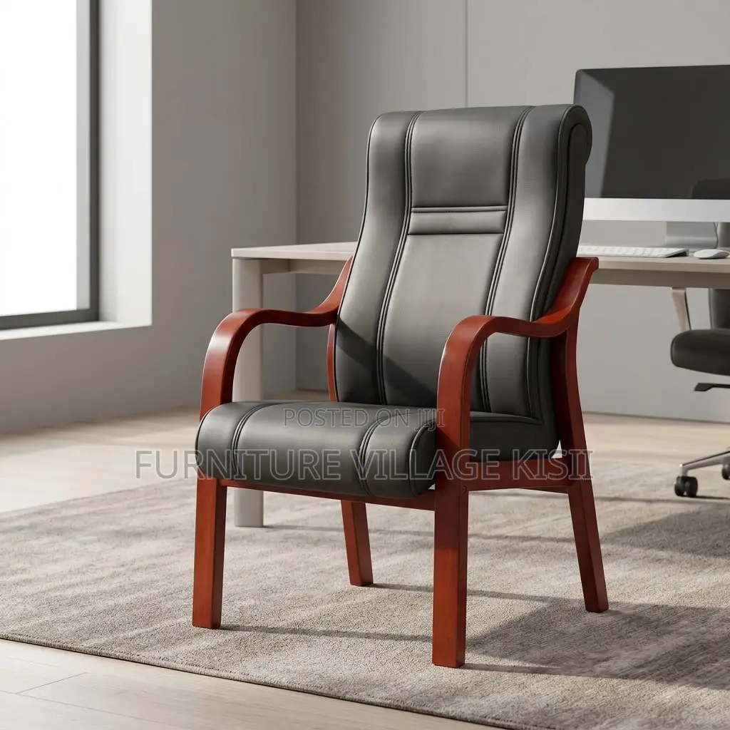 Executive Leather Visitor Seat