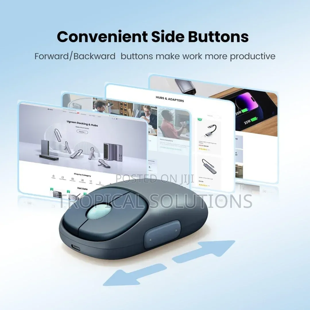 Ugreen FUN+ Wireless Mouse BLue