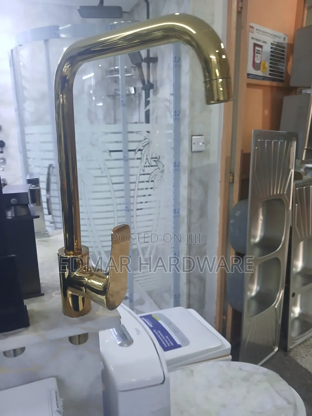 Gold Kitchen Mixer Tap
