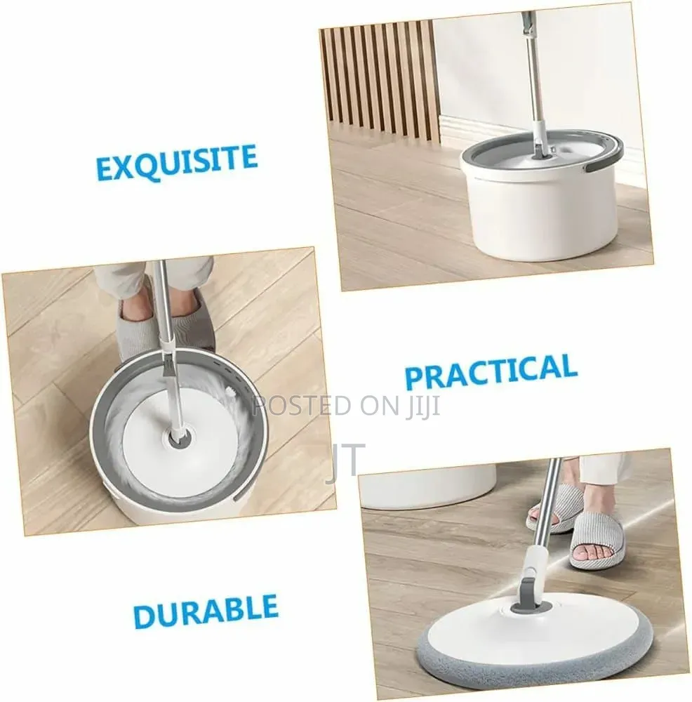 Hand-Free 360degrees Spin Mop With Bucket