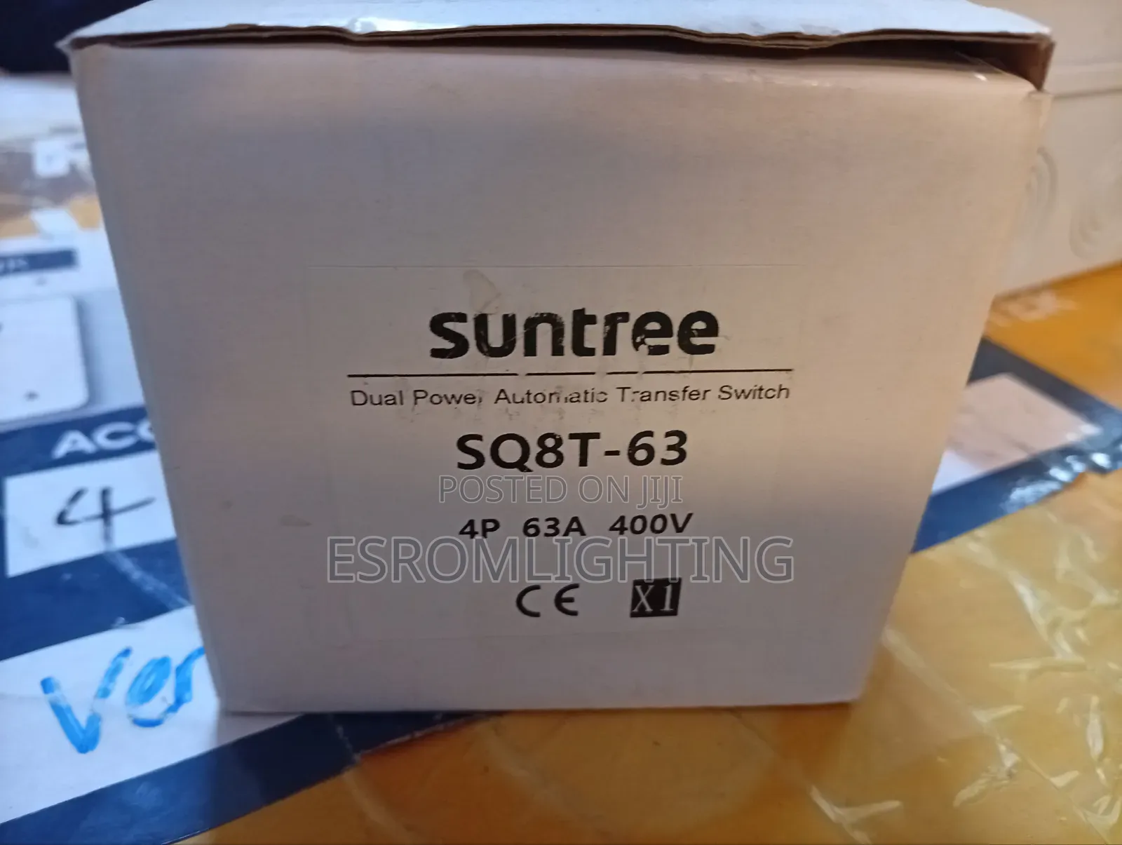 3 Phase Dual Power Avs | 4 Pole 63a | Suntee Sq8t-63