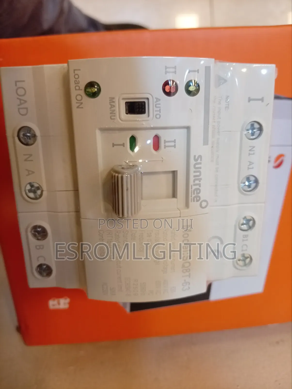 3 Phase Dual Power Avs | 4 Pole 63a | Suntee Sq8t-63