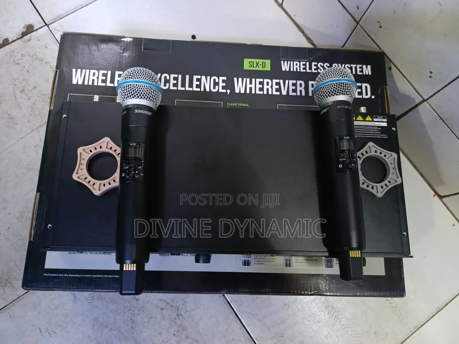 Shure Wireless Microphone 2-1 SLX D
