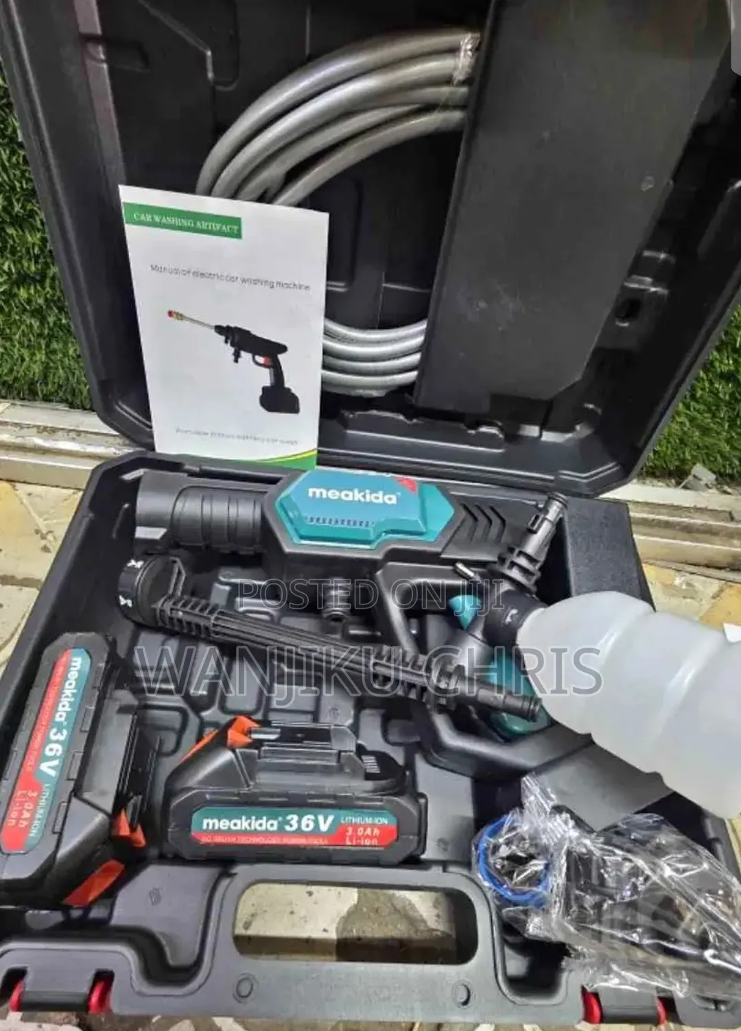Meakida Cordless Car Wash Machine