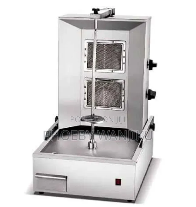Euromax Gas Shawarma Machine 2-Burner