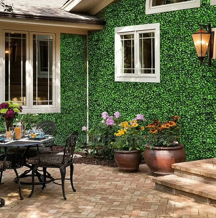 Artificial Hedge Panels for Exterior Décor