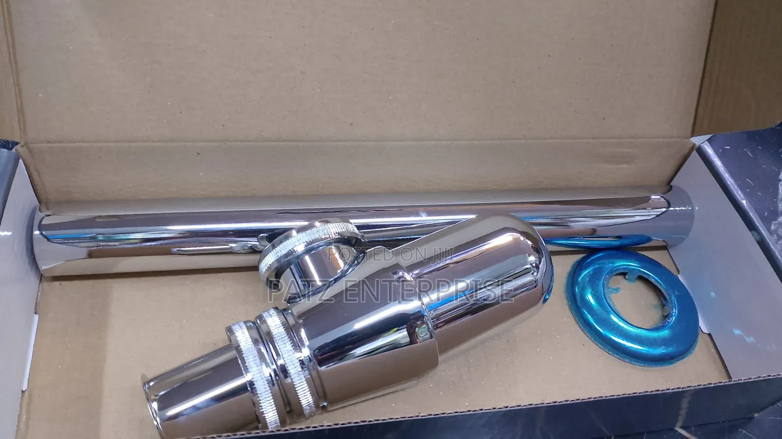 Boytytrap Chrome 11/2and 1/1/4