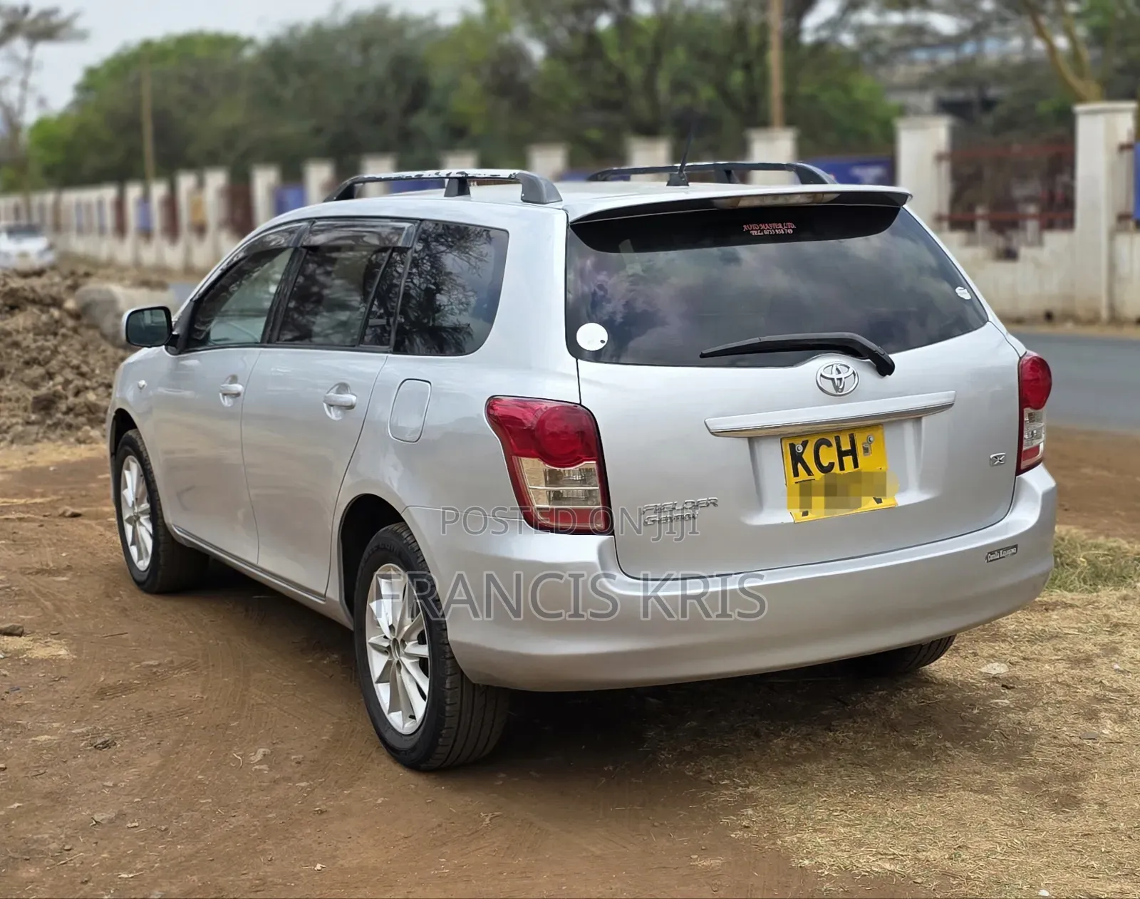 Toyota Corolla Fielder 2009 Silver