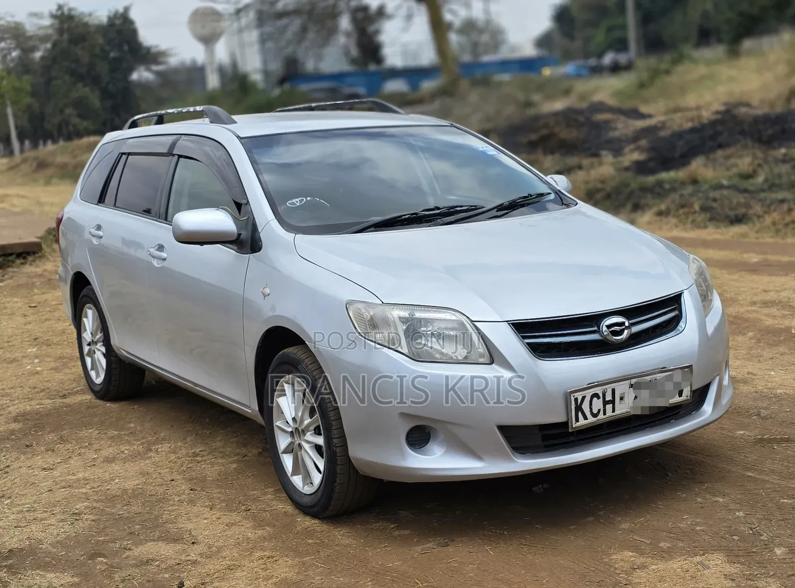 Toyota Corolla Fielder 2009 Silver