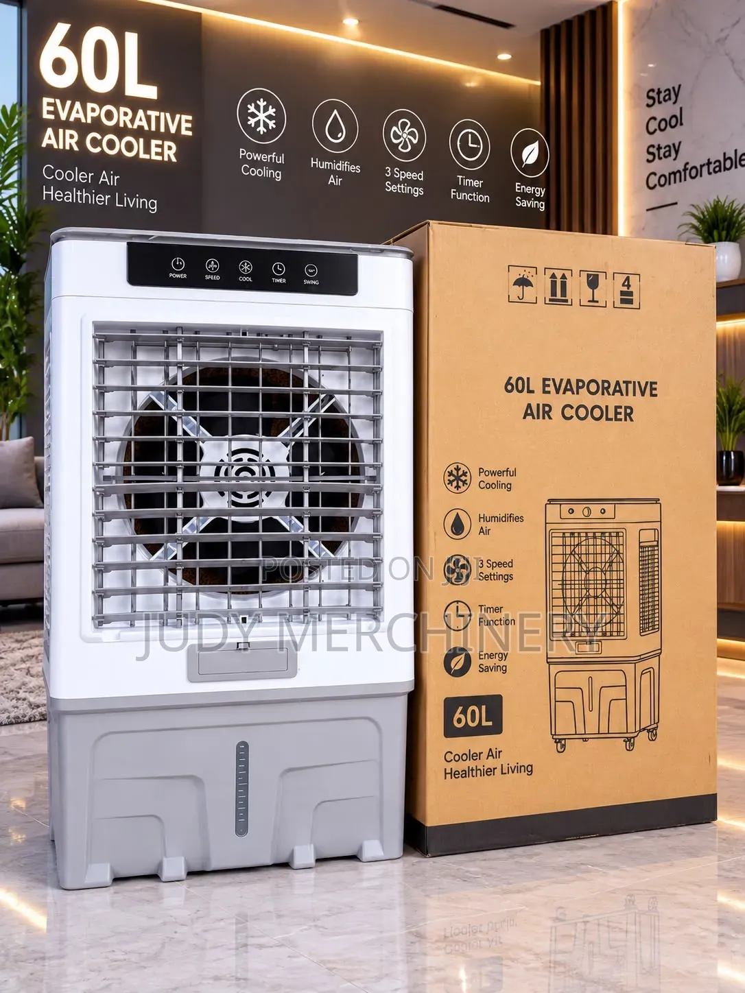 Evaporative Cooler 60L