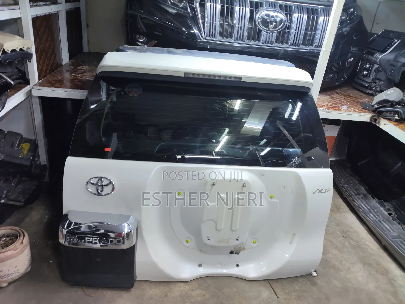 Prado 150 Spare Wheel Cover