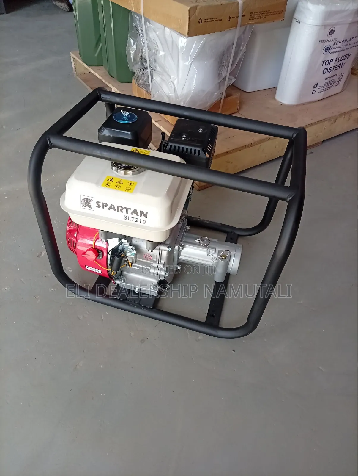 Heavy-Duty Petrol Concrete Poker – Spartan SLT210