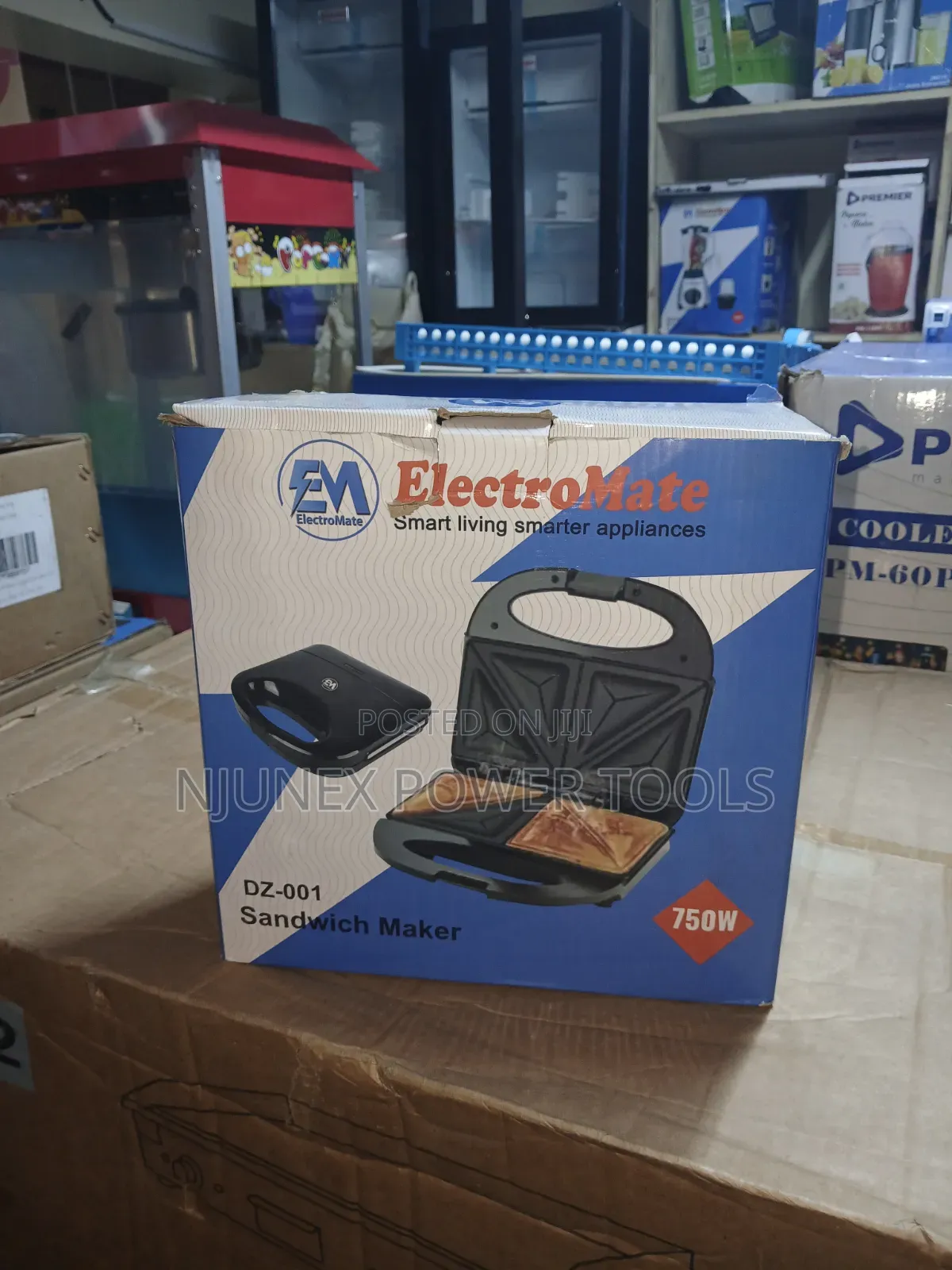 ElectroMate 2-Slice Non-Stick Sandwich Maker (Model SM-001)
