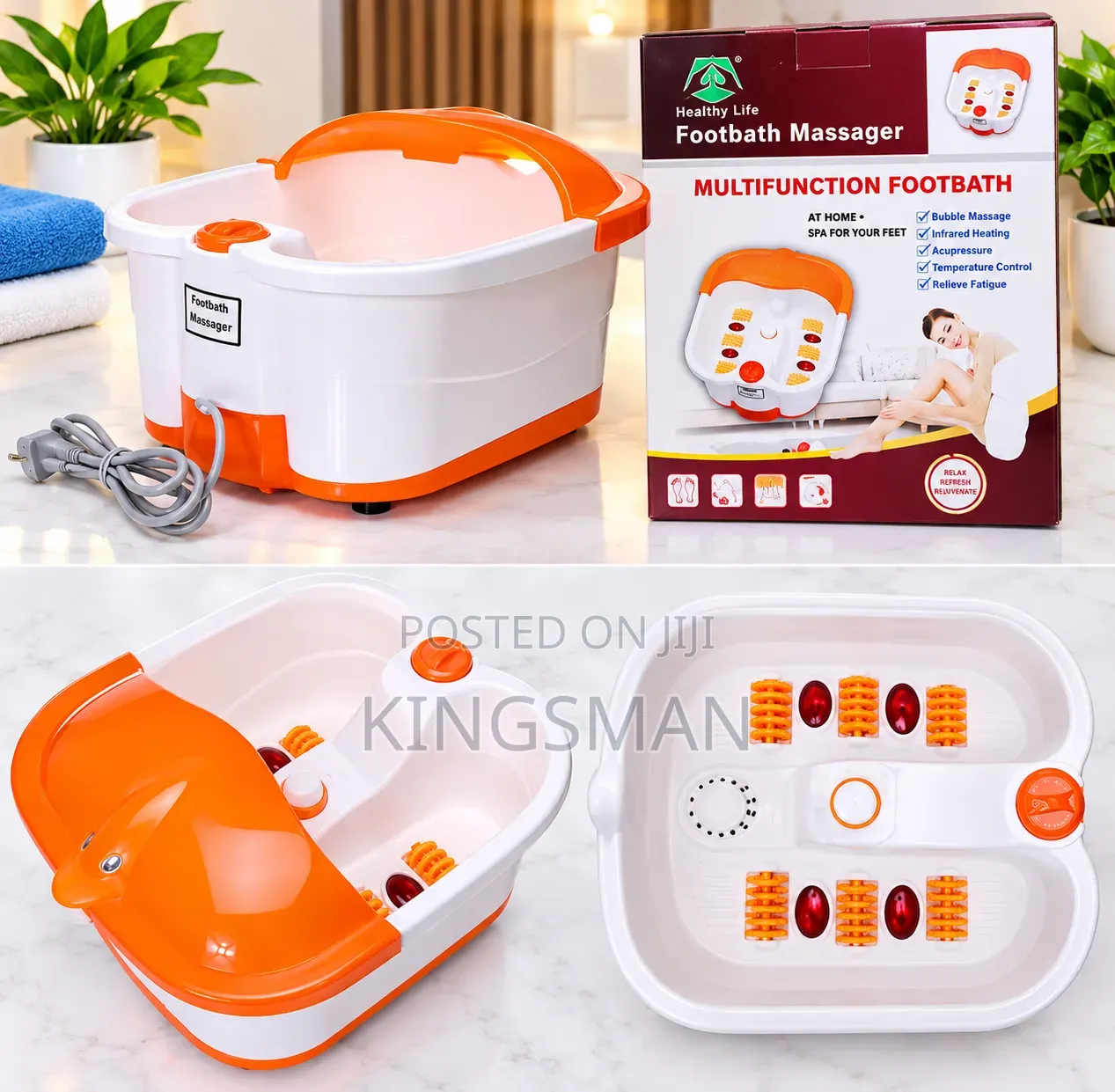 Portable Multifunction Footbath