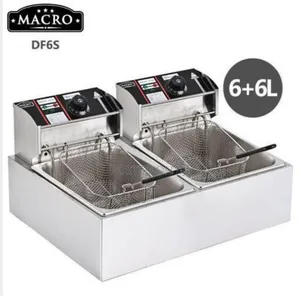 Macro Double Deep Fryer(12ltrs)