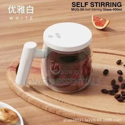 Automatic Electric Self Stirring Mug Glass Coffee Mixing Cup