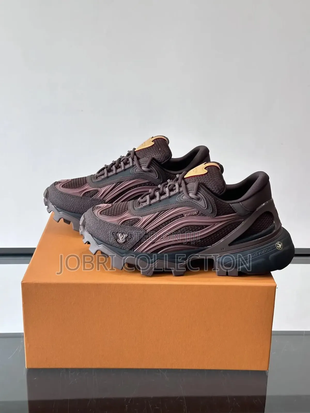 Dark Tan Louis Vuitton Summit Sneakers