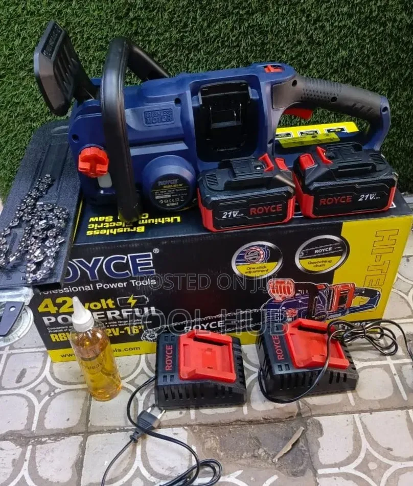 Royce 42V Cordless Brushless Electric Chainsaw Kit