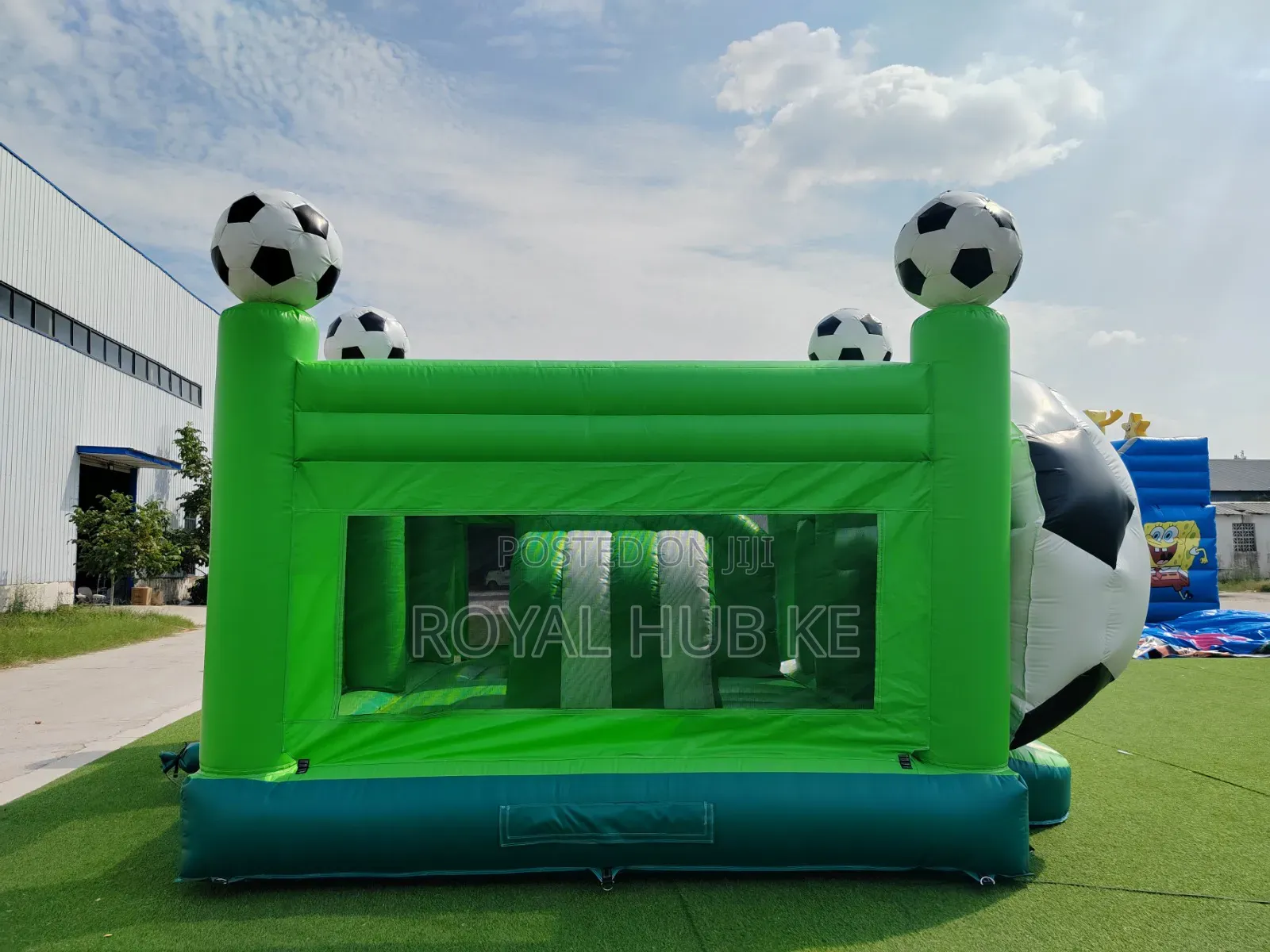 Football Theme Bouncing Castle for Hire