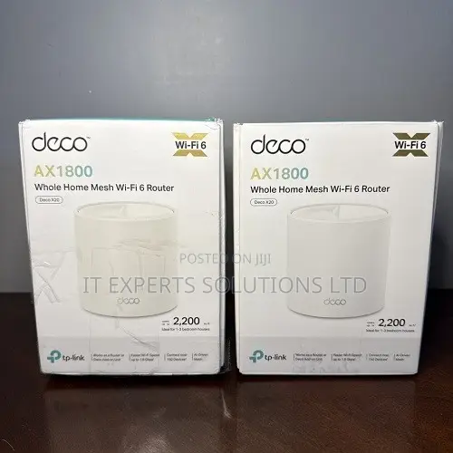 TP-Link Deco X20 AX1800 Whole Home Mesh Wi-Fi 6 (3 Pack) TLDECO X20