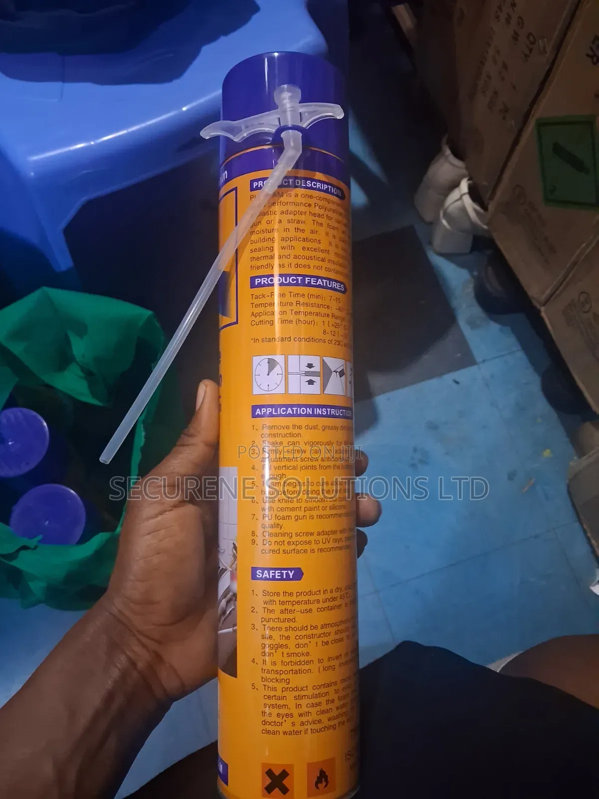 IG Star IG-170 Polyurethane (PU) Expansion Foam 750ml