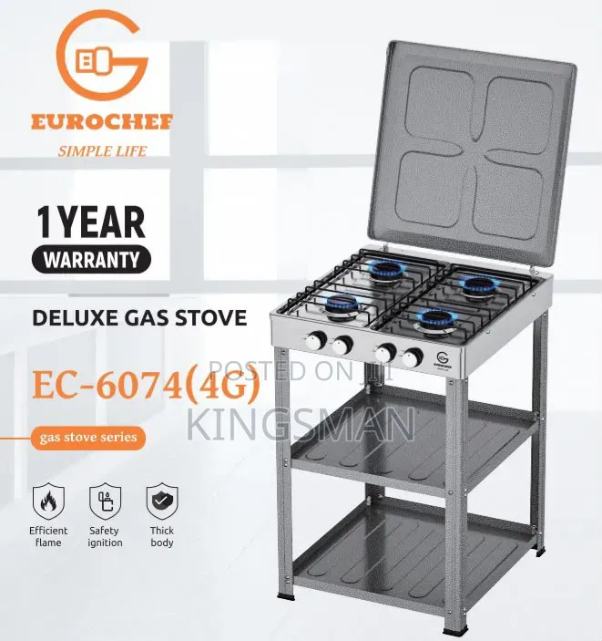 Eurochef EC-6074(4G) Dulex Gas Stove