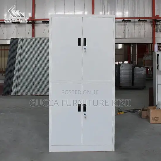 4 Door Metallic Lockable Storage Box